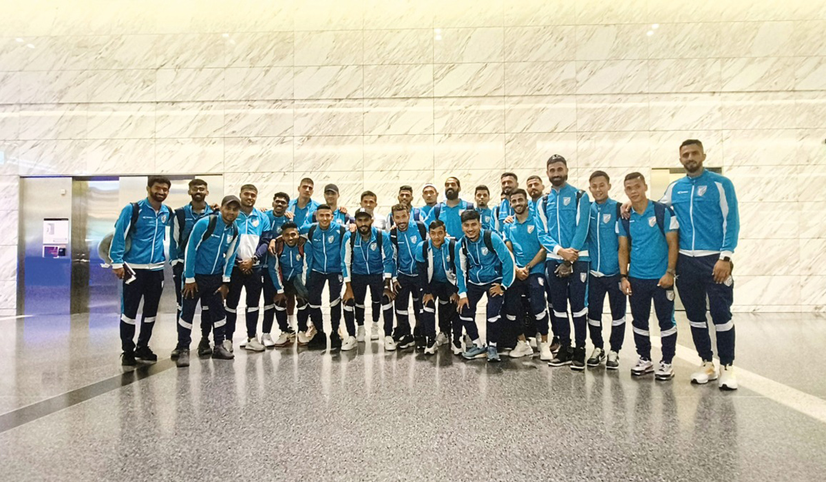 India squad arrives in Doha ahead of AFC Asian Cup Qatar 2023